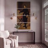 Juan Calabazas Called Calabacillas by Diego Velazquez canvas print shown in a styled interior