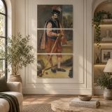 The Jester Don Juan of Austria by Diego Velazquez canvas wall art displayed in an interior