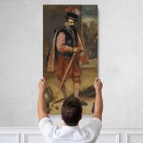 The Jester Don Juan of Austria by Diego Velazquez Canvas Wall Art Print