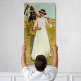 The Return of the Reapers by Henry Herbert La Thangue Canvas Wall Art Print