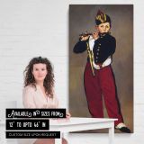 The Fifer by Edouard Manet canvas wall art mockup 03