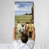 Cimabues Celebrated Madonna Procession by Frederic Leighton Canvas Wall Art Print