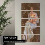 A Light in the Darkness by Daniel Gerhartz canvas wall art in a contemporary room