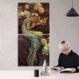 Romantic Embrace by Daniel Gerhartz canvas wall art mockup 04