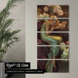 Romantic Embrace by Daniel Gerhartz canvas wall art in a contemporary room
