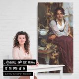 Italy by Daniel Gerhartz canvas wall art mockup 03