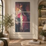 Nouveau by Daniel Gerhartz canvas wall art displayed in an interior