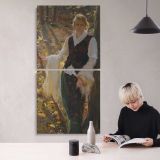 October by Daniel Gerhartz canvas wall art mockup 04