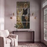 October by Daniel Gerhartz canvas print shown in a styled interior