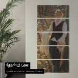 October by Daniel Gerhartz canvas wall art in a contemporary room