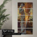 Offering by Daniel Gerhartz canvas wall art in a contemporary room