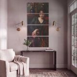 Scarlet by Daniel Gerhartz canvas print shown in a styled interior
