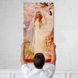 Love and Marriage by Alfred Stevens Canvas Wall Art Print