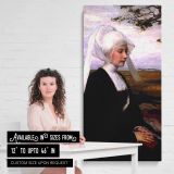 Sunday by the Sea by Ann James Massey canvas wall art mockup 03