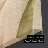 Portrait of a Lady with a Green Satin Sash by Franz Leo Ruben close up showing gallery canvas texture and depth