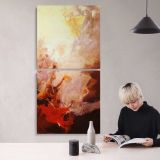 The Triumph of Light over Darkness by Franz von Matsch canvas wall art mockup 04