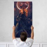 The Evening Star 1902 by Alphonse Mucha Canvas Wall Art Print