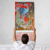 La Libre Esthetique Salon Annuel by Gisbert Combaz Canvas Wall Art Print