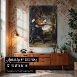 Colonel Acland and Lord Sydney - Archery Portrait by Reynolds canvas wall art