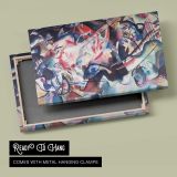 Composition VI by Vasily Kandinsky - canvas rear frame and hanging hardware