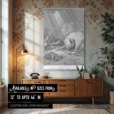 Conversion of Saul - Road to Damascus by Gustave Dore canvas wall art