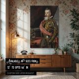 Count of Benavente - Velazquez Baroque Noble in Gleaming Armor canvas wall art