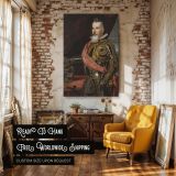 Count of Benavente - Velazquez Baroque Noble in Gleaming Armor canvas wall art - Image 3