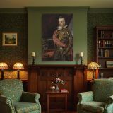 Count of Benavente - Velazquez Baroque Noble in Gleaming Armor canvas wall art - Image 4