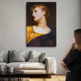 Antigone by Frederic Leighton canvas print, room display