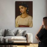 Catarina by Frederic Leighton canvas print, room display