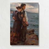 She Is Not Gone by Daniel Gerhartz canvas print, front view