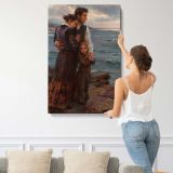 She Is Not Gone by Daniel Gerhartz canvas print, displayed on a wall