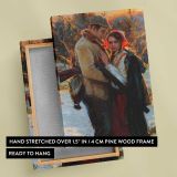 Homecoming by Daniel Gerhartz canvas print, front and back view