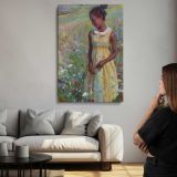 Among the Wildflowers by Daniel Gerhartz canvas print, room display