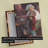 Grandma's Smile by Daniel Gerhartz canvas print, front and back view