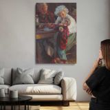 Grandma's Smile by Daniel Gerhartz canvas print, room display