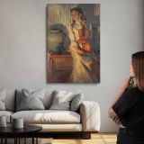 Her Mother's Violin by Daniel Gerhartz canvas print, room display