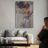 Lupine by Daniel Gerhartz canvas print, room display