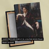 Savoir Faire by Daniel Gerhartz canvas print, front and back view
