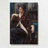Savoir Faire by Daniel Gerhartz canvas print, front view