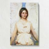Angel by Abbott Handerson Thayer canvas print, front view