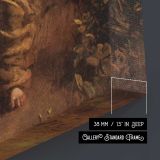 The Virgin by Abbott Handerson Thayer canvas print, canvas edge detail