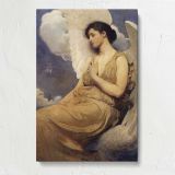 Winged figure by Abbott Handerson Thayer canvas print, front view
