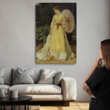 In the Country by Alfred Stevens canvas print, room display