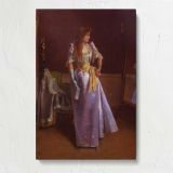 Ready for the Ball by Alfred Stevens canvas print, front view
