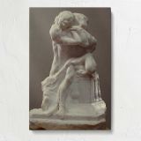 Romeo and Juliet 1905 by Auguste Rodin canvas print, front view