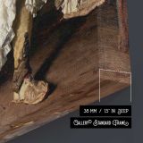 The Resting Sentinel canvas print, canvas edge detail