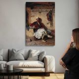 The Resting Sentinel canvas print, room display