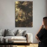 Woodland Landscape canvas print, room display