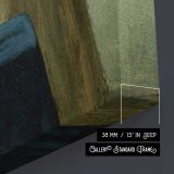 The Letter canvas print, canvas edge detail